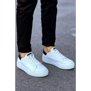 MN983 - CBT Tennis Erkek Ayakkabı BEYAZ/SIYAH