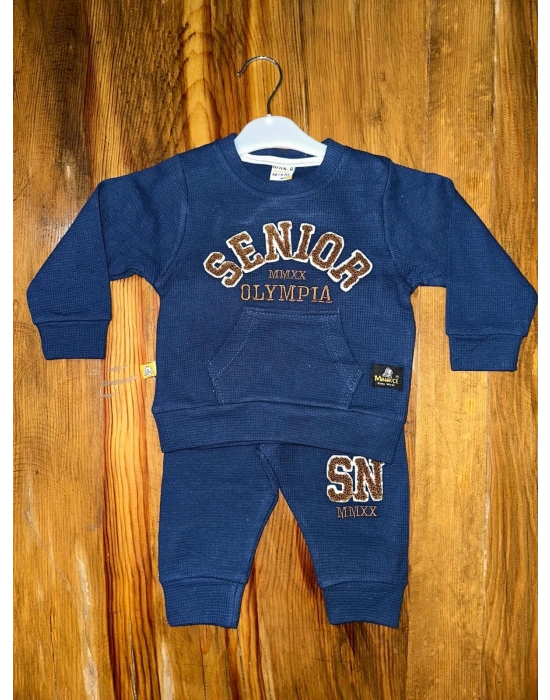 6-24 Aylık Kanguru Cep Senıor Takım Lacivert