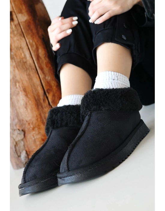 Abby Siyah Süet Bot - Bamido