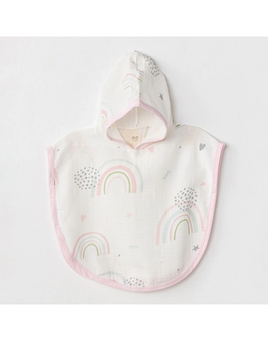 Ac24666 Müslin Have A Nice Day Bebek Panço Pink White