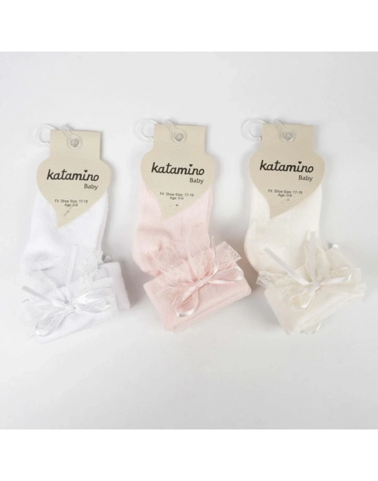 Anahid Aks Kız Bebek Soket Çorap K46310 Asorti