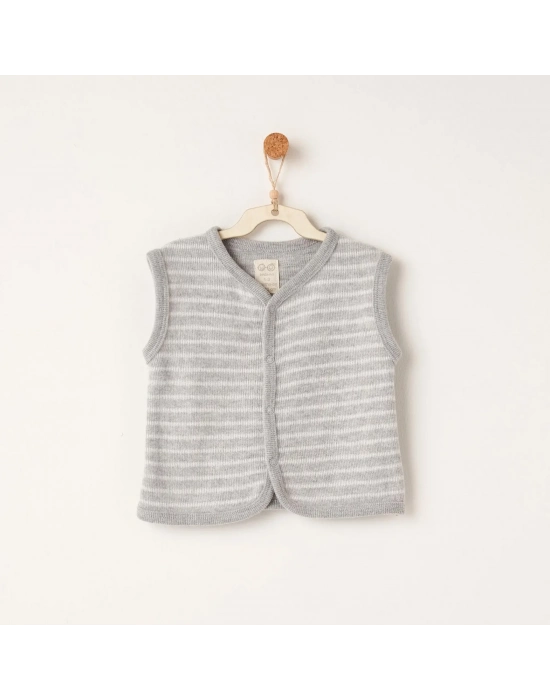 Andywawa Ac26221 Casual Yelek Grey