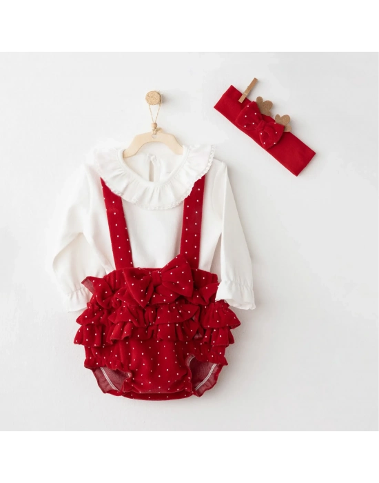 Andywawa Ac26314 Band Set Party Tulum Takım Red