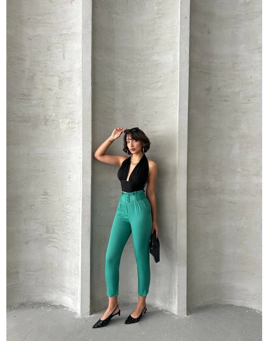 Bamido Kemerli Havuç Pantolon