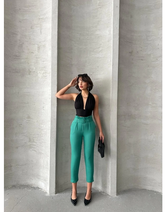 Bamido Kemerli Havuç Pantolon