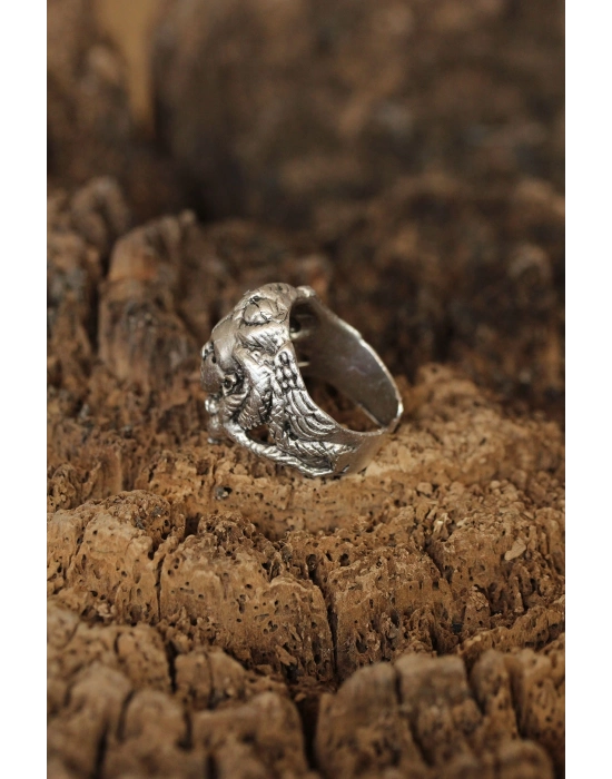 Bamido Medusa Model Ayarlanabilir Erkek Yüzük - Lisinya