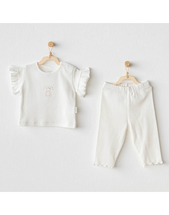 Basic 2li Takım Ekru