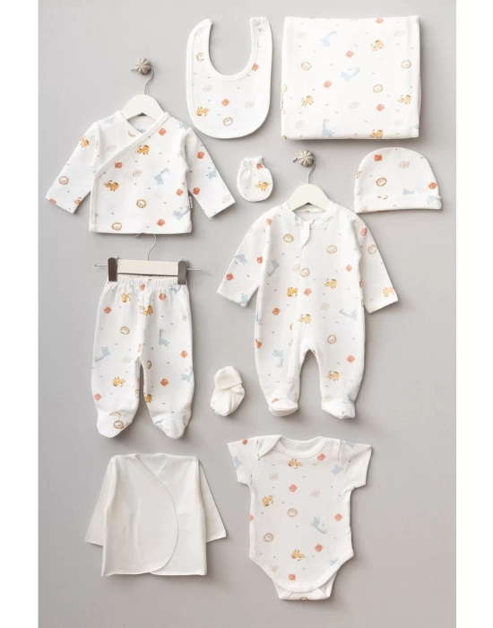 Bebitof Panter 10 Parça Hastane Çıkışı 10113 Ekru