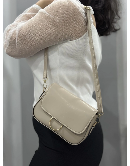 Bej Cilt Mossi Çanta