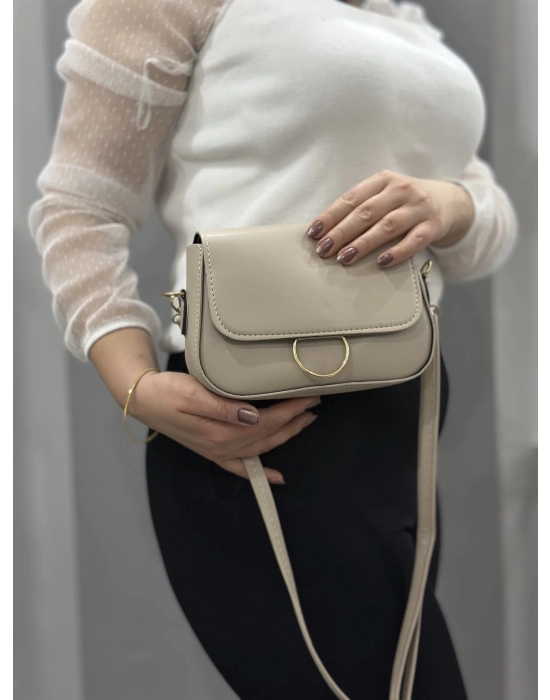 Bej Cilt Mossi Çanta