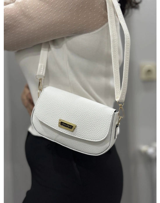Beyaz Cilt Jessi Çanta