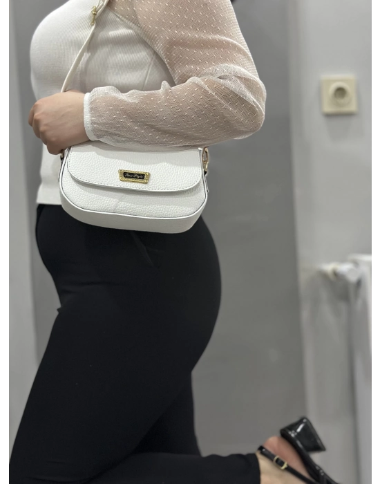 Beyaz Cilt Jessi Çanta