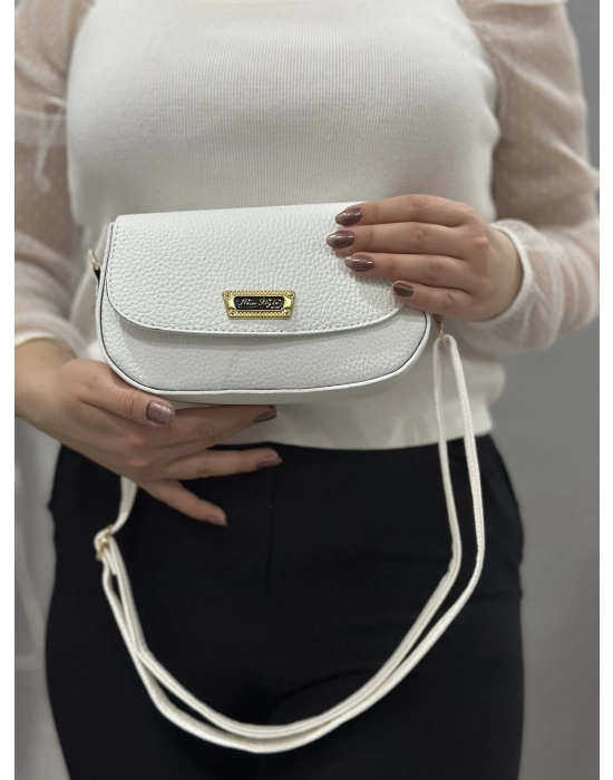 Beyaz Cilt Jessi Çanta