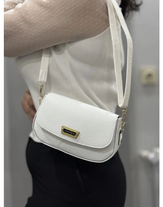 Beyaz Cilt Jessi Çanta