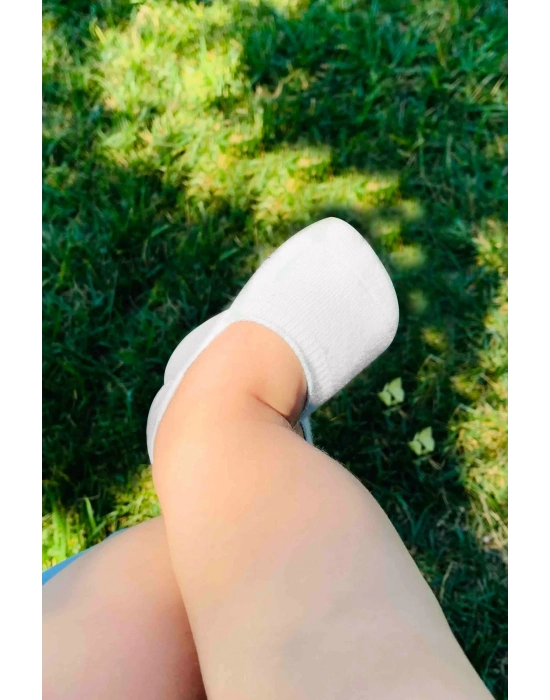 Bistyle 2li Penye Babet Silikonlu Basic Çorap 30104 Siyah Ekru