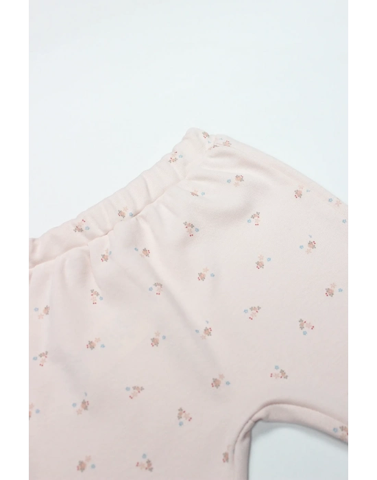 Bistyle 3lü Zıbın Takım Grow İn Love 13102 Pembe Ekru