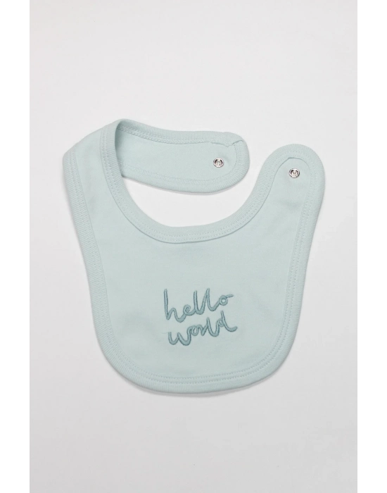 Bistyle 3lü Zıbın Takım Hello World 13105 Mint