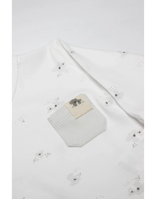 Bistyle 3lü Zıbın Takım Lıttle Koala 13109 Gri