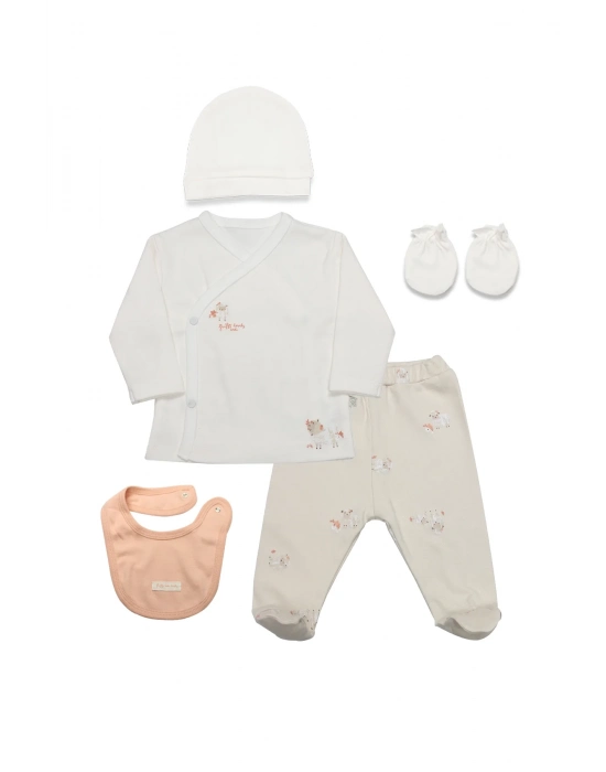 Bistyle 5li Hastane Çıkışı Fluffy And Lovely 12105 Bej