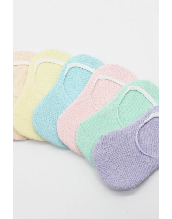 Bistyle 6lı Mix Babet Çorap 30101 Lila