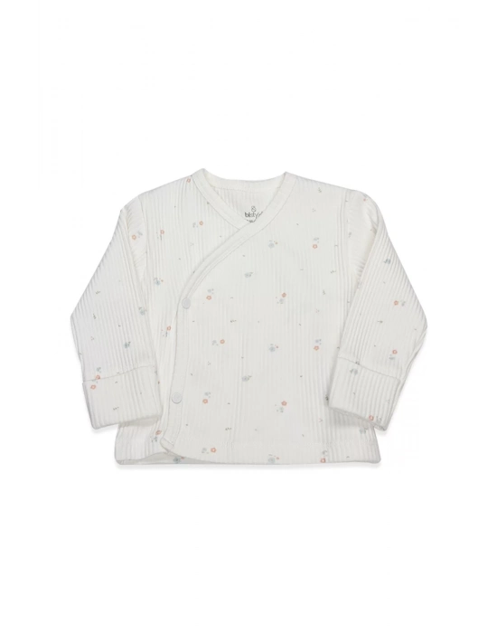 Bistyle Bloom White 3lü Zıbın Takım 13112 Ekru Gül Kurusu