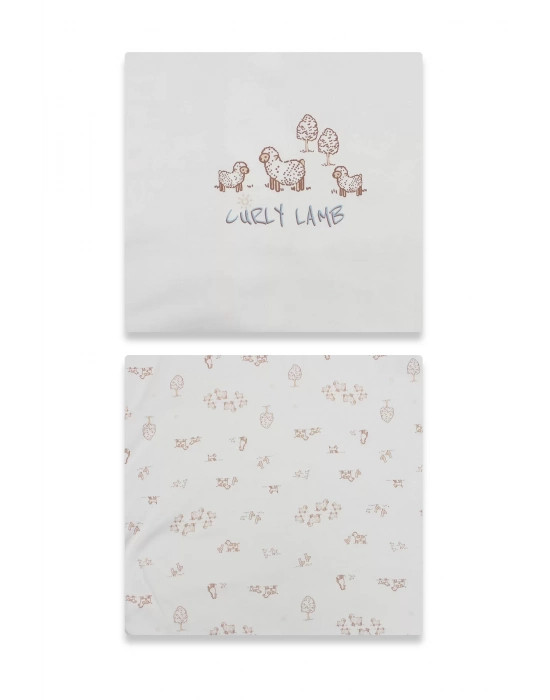 Bistyle Curly Lamb 10lu Hastane Çıkışı 11106 Bej Mavi Ekru