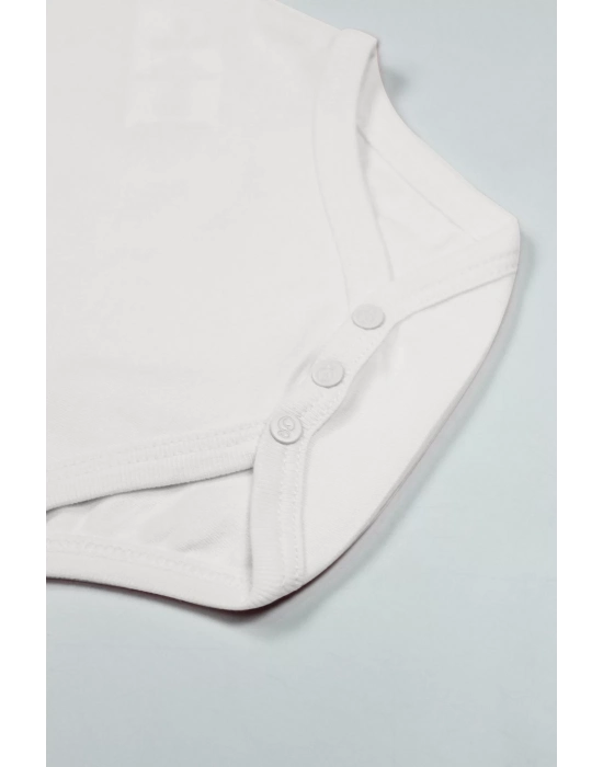 Bistyle Organik Natural Basic Style Yarım Kol Body Bs17103 Ekru