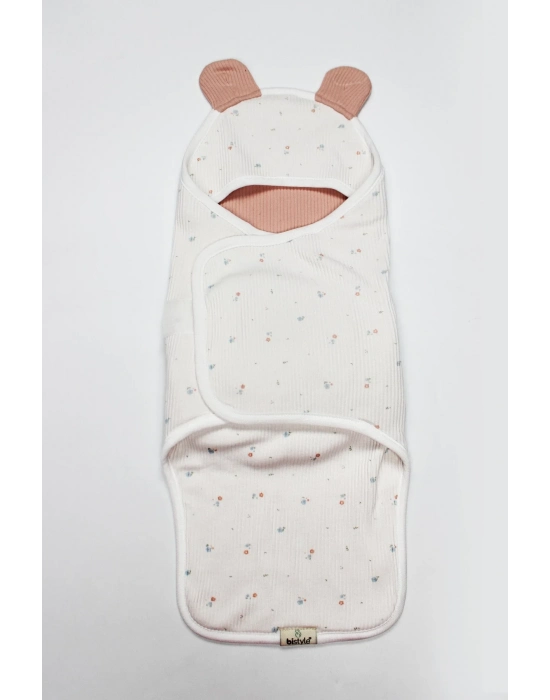 Bloom White Organik Bel Destekli Kundak 75103 Ekru Gül Kurusu