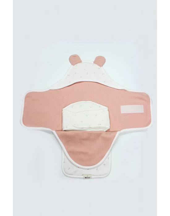 Bloom White Organik Bel Destekli Kundak 75103 Ekru Gül Kurusu