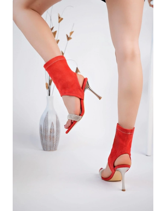 Brit Turuncu  Süet Booite - Bamido