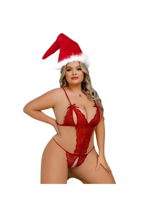 Büyük Beden Seksi Erkek Ve Kadın Yılbaşı Seti