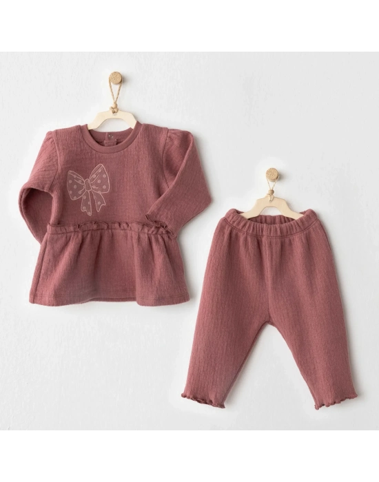 Casual 2li Takım Dusky Rose