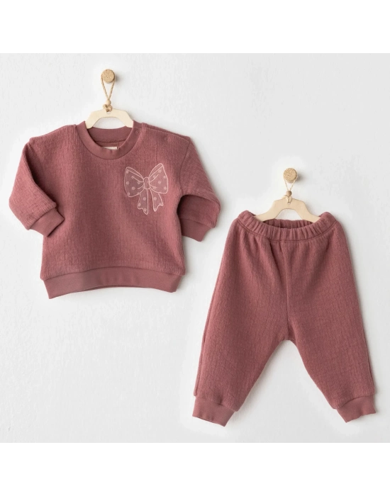 Casual 2li Takım Dusty Pink