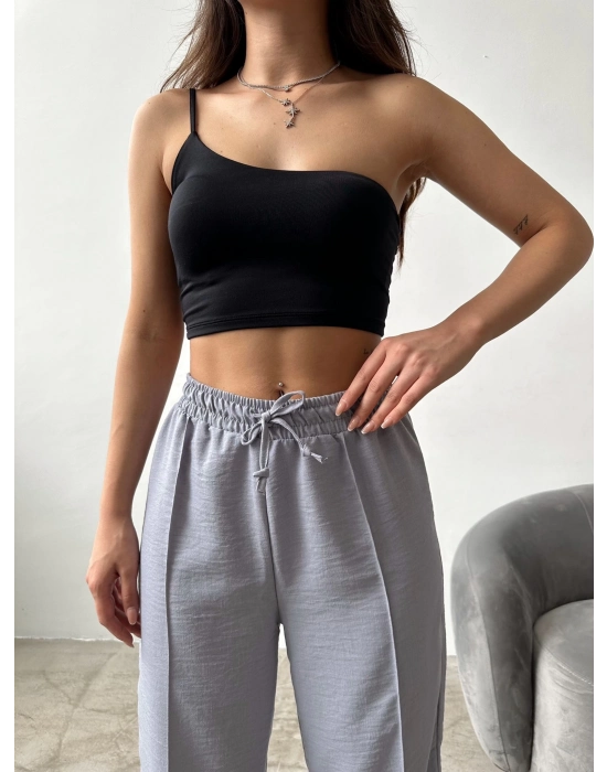 Çımalı Keten Pantolon