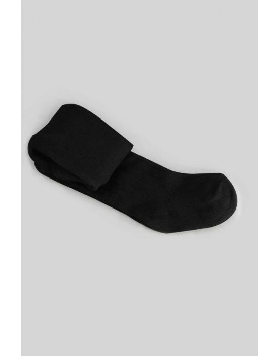 Derby Basic Tekli Penye Külotlu Çorap Bs50102b Siyah