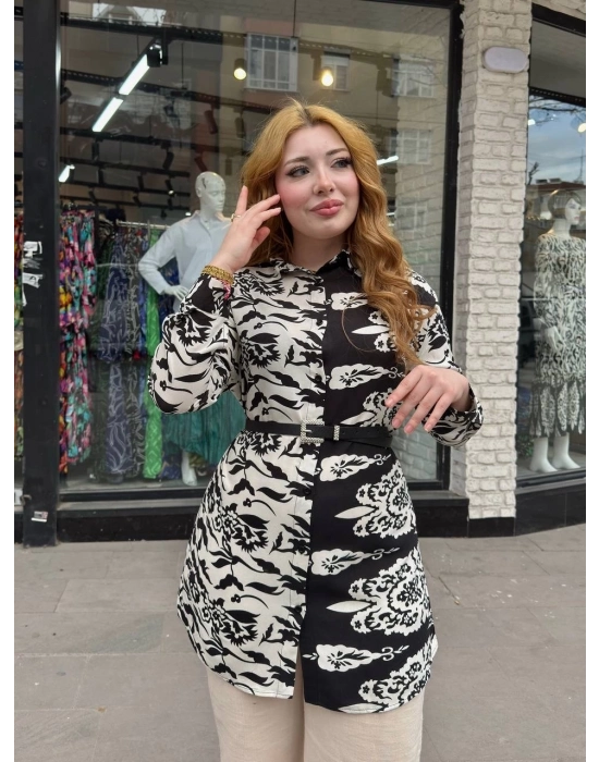 Desenli Tunik Gömlek