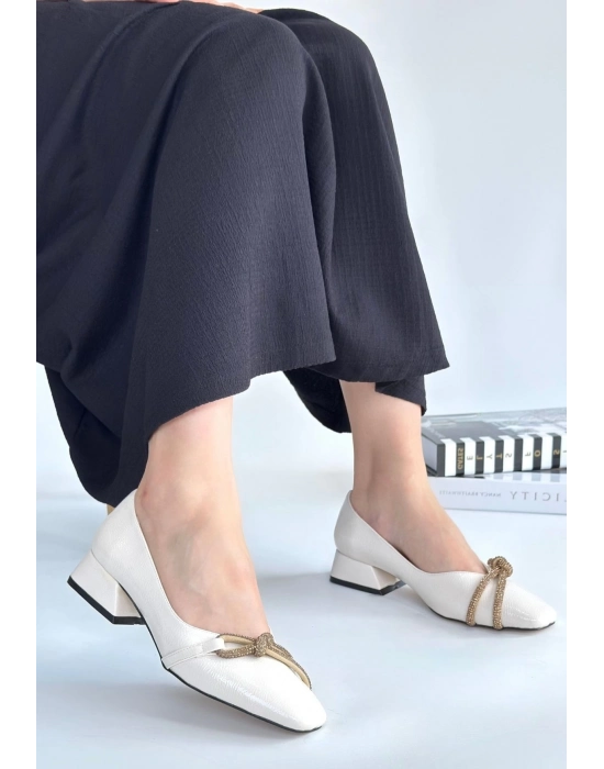 Estay Ten Rugan Topuklu Ayakkabı - Bamido