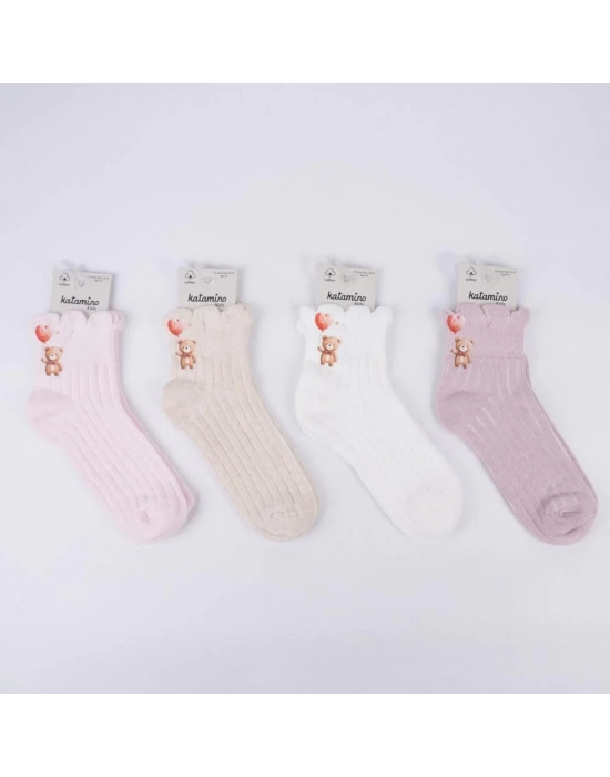 Göksel Aks. Kız Soket Çorap K22267 Asorti