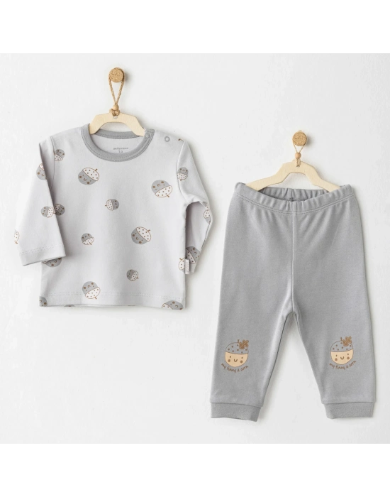 Hello Autumn 2li Takım Grey