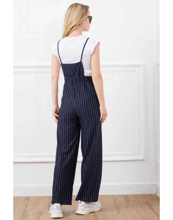 İp Askılı Beli Lastikli Tulum