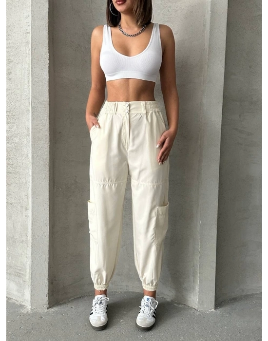 Jogger Lastik Paça Pantolon