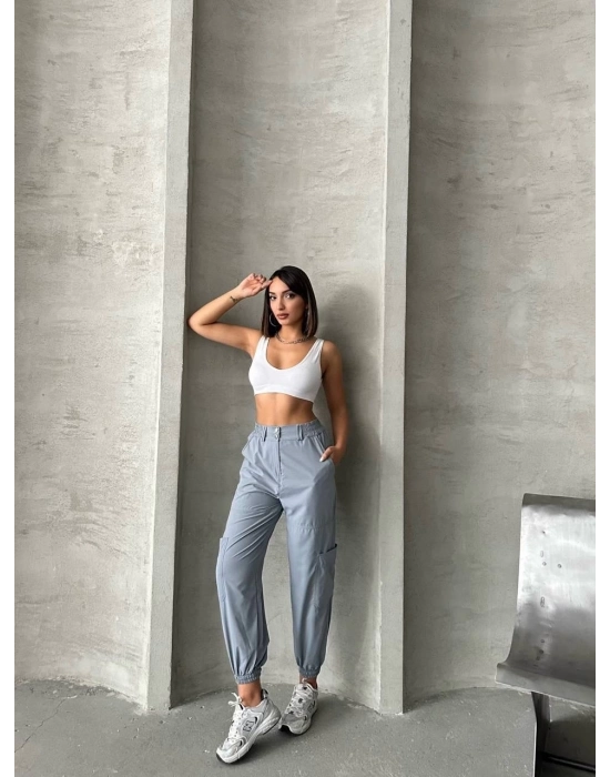 Jogger Lastik Paça Pantolon