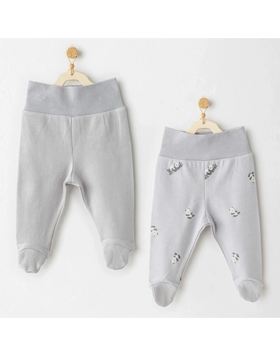 Keep Smiling 2li Pantolon Grey