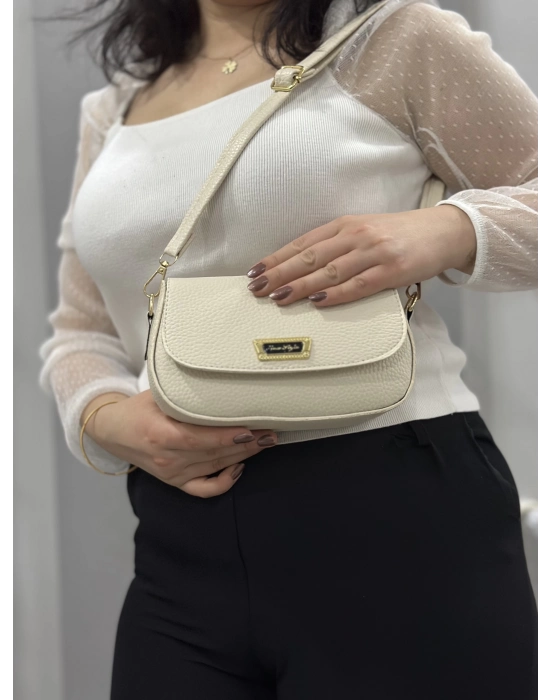 Krem Cilt Jessi Çanta