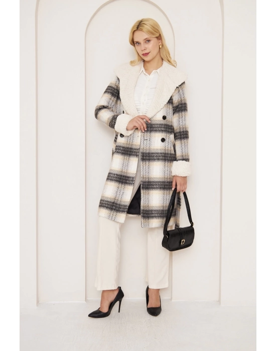 Kürklü Ekose Kaban