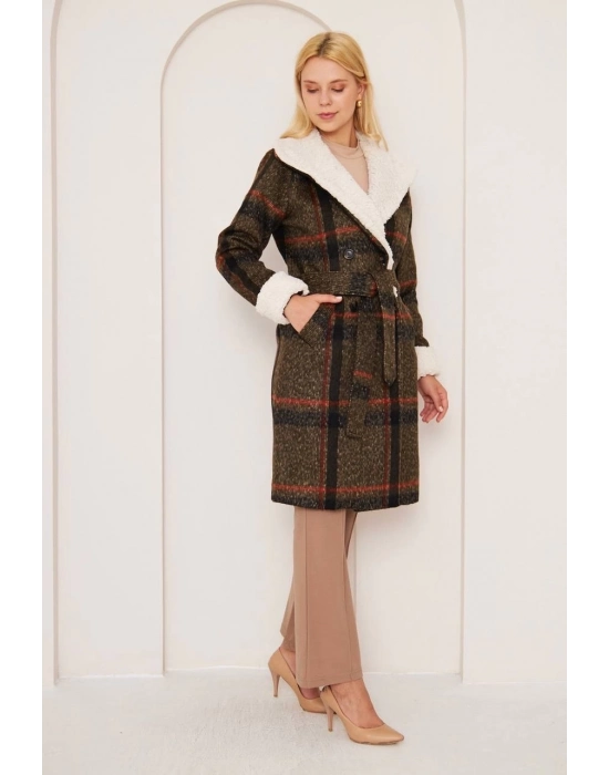 Kürklü Ekose Kaban