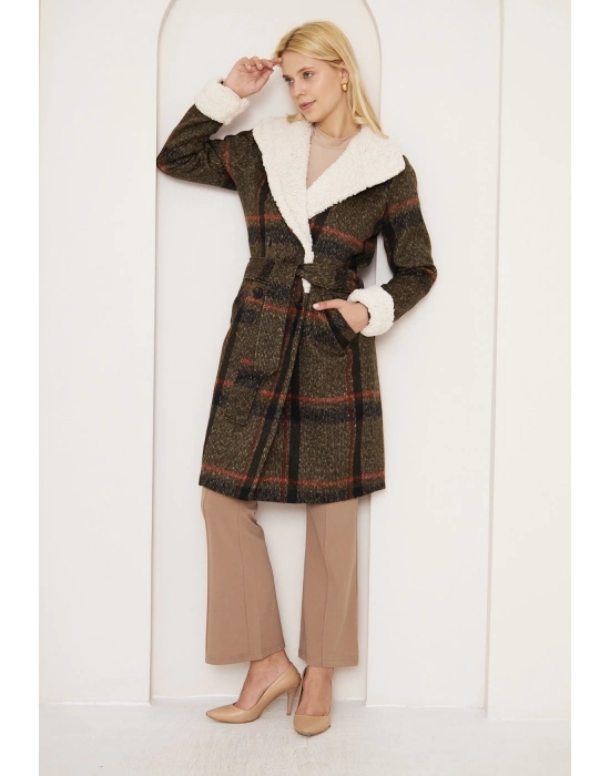 Kürklü Ekose Kaban