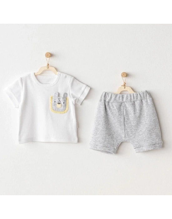 Little King 2li Bebe Takım Grey