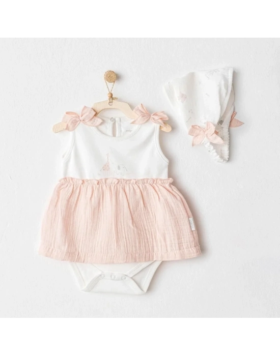 Love Family Bebek Elbise Takım Salmon