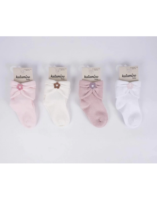Marla Aks. Kız Bebek Soket Çorap K42258 Asorti